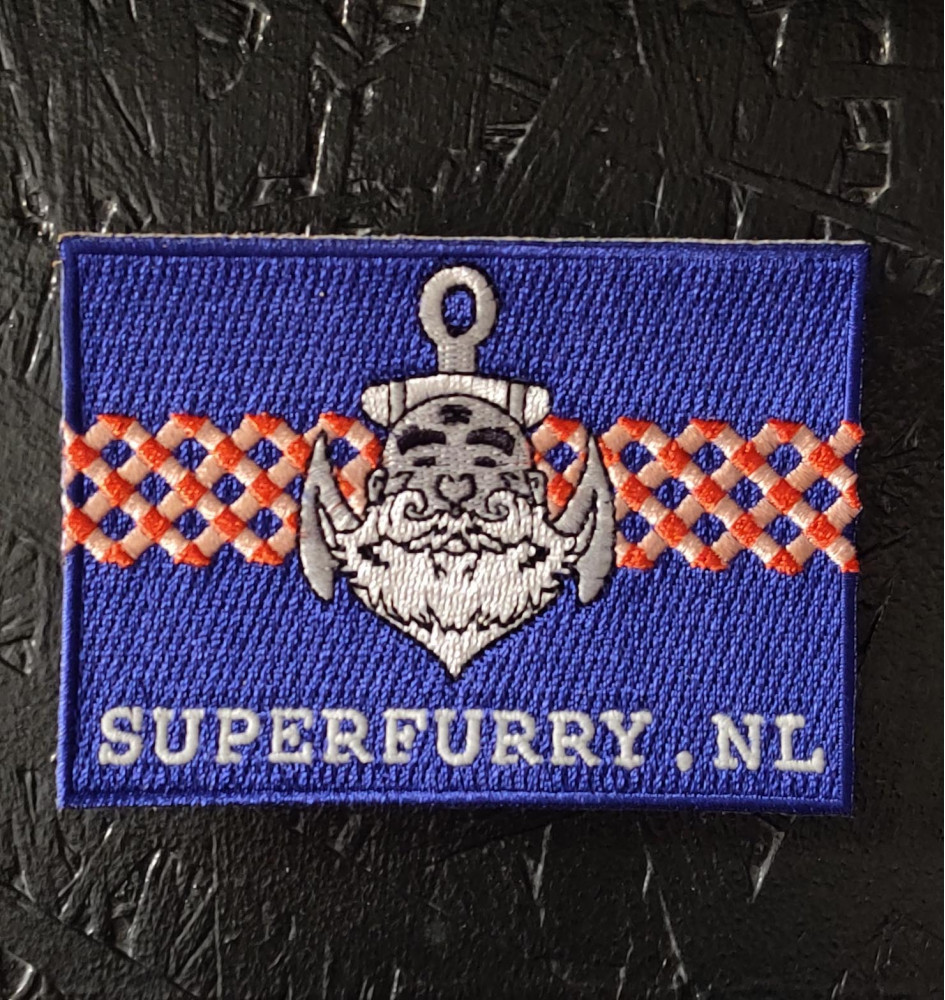 Stitch on Badge Superfurry