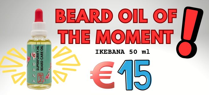 Superfurry Beard Oil of the moment promo - Ikebana 50 ml €15