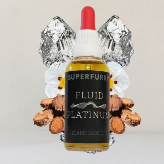 Superfurry Fluid Platinum Beard Care Oil 50 ml 