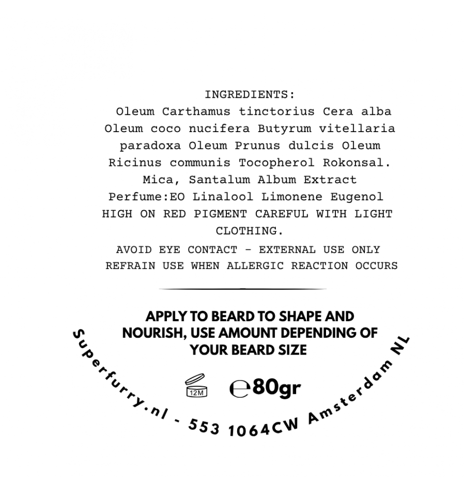 BEARD CARE BALM CAPTAIN BARBAROSSA BEARD CARE BALM CAPTAIN BARBAROSSA