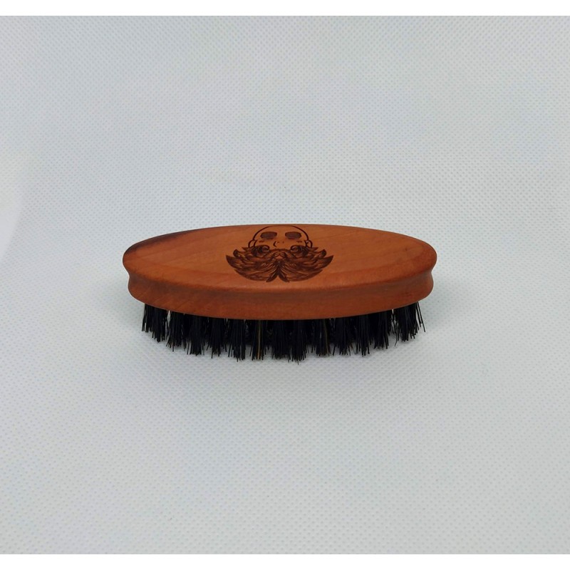 PEAR WOOD MOUSTACHE BRUSH
