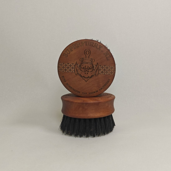 ROUND TRAVEL BEARD BRUSH