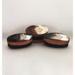 BEARD BRUSH XL - HORN & PEARWOOD