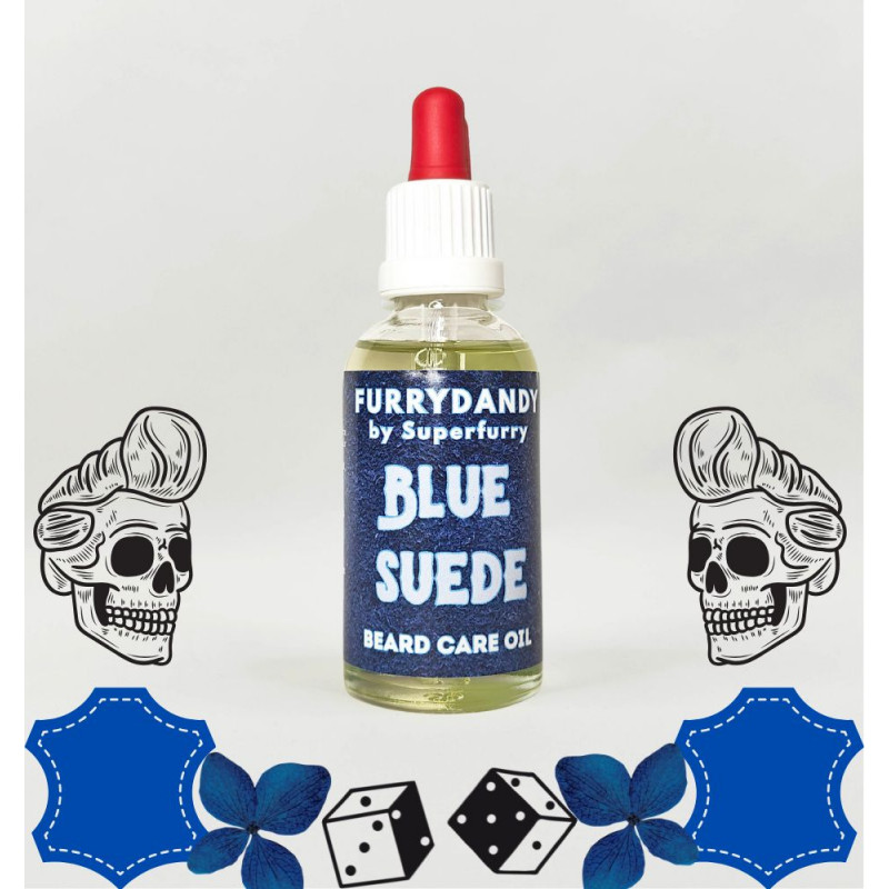 BAARDOLIE BLUE SUEDE 