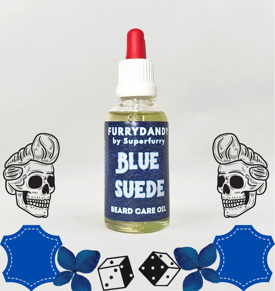 BAARDOLIE BLUE SUEDE 