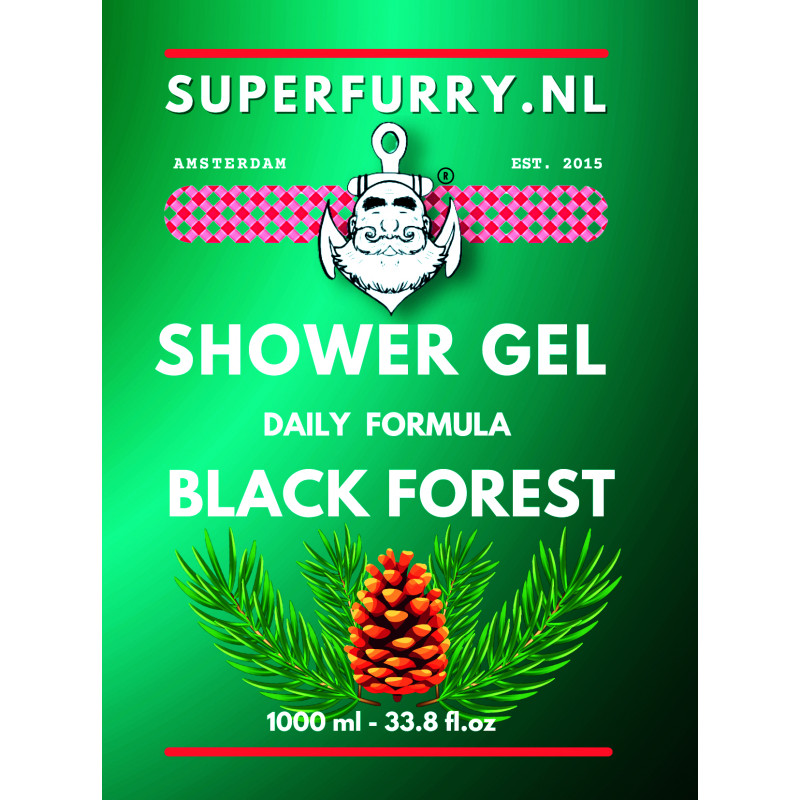 DOUCHE GEL BLACK FOREST 1 LITER 