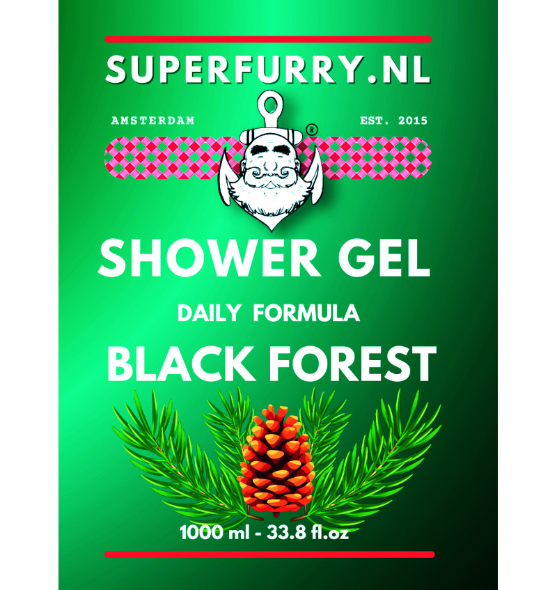 DOUCHE GEL BLACK FOREST 1 LITER 