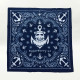 Superfurry limited edition baumwollbandana 55x55 cm mit exklusivem siebdruck logo