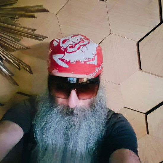 Superfurry limited edition baumwollbandana 55x55 cm mit exklusivem siebdruck logo